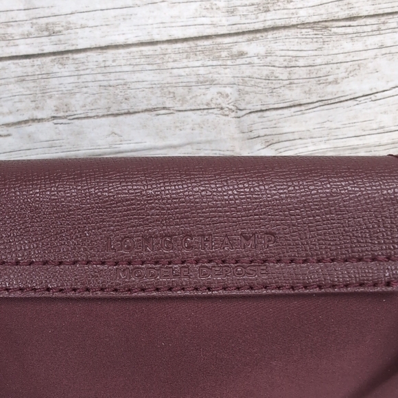 Longchamp Burgundy Le Pilage Tote Bag - Picture 13 of 15